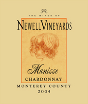 Newell Vineyards 2004 Manisse Chardonnay